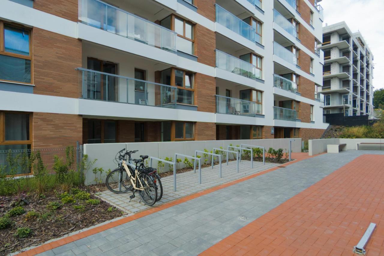 Bright & Stylish Apartment With Balcony 1,5 Km To Gdansk Main City By Noclegi Renters المظهر الخارجي الصورة