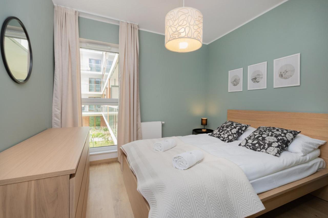 Bright & Stylish Apartment With Balcony 1,5 Km To Gdansk Main City By Noclegi Renters المظهر الخارجي الصورة