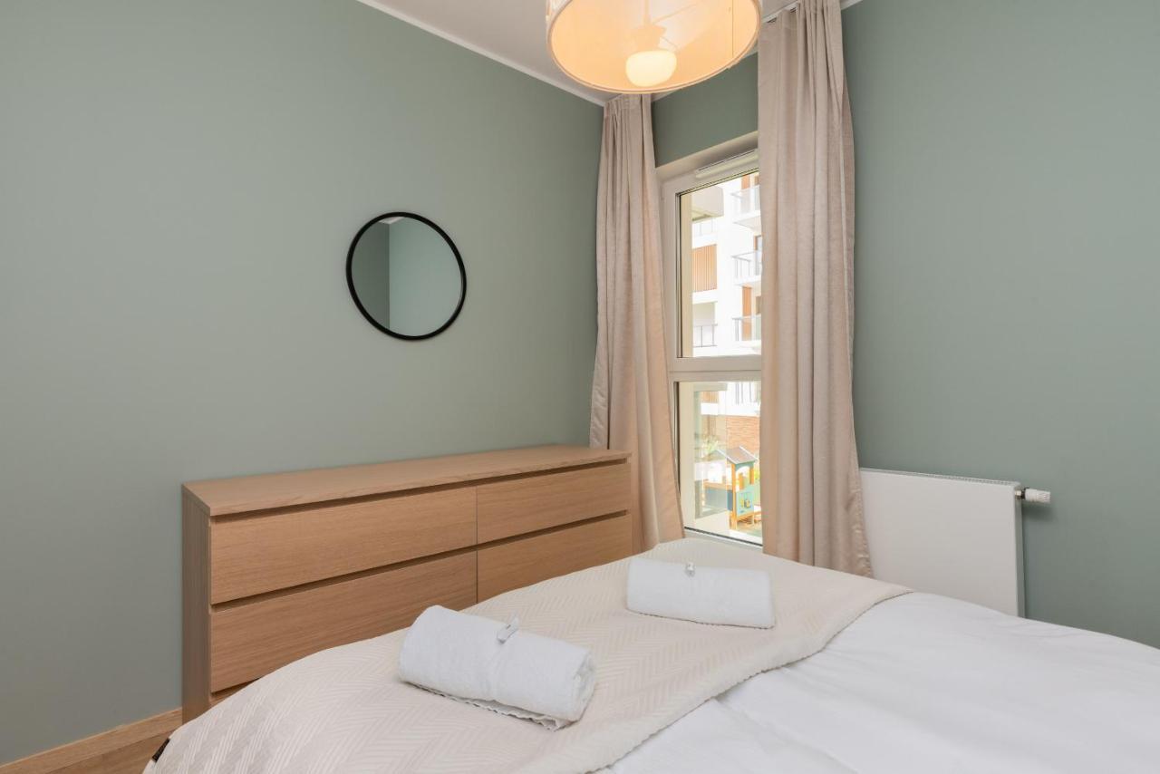 Bright & Stylish Apartment With Balcony 1,5 Km To Gdansk Main City By Noclegi Renters المظهر الخارجي الصورة