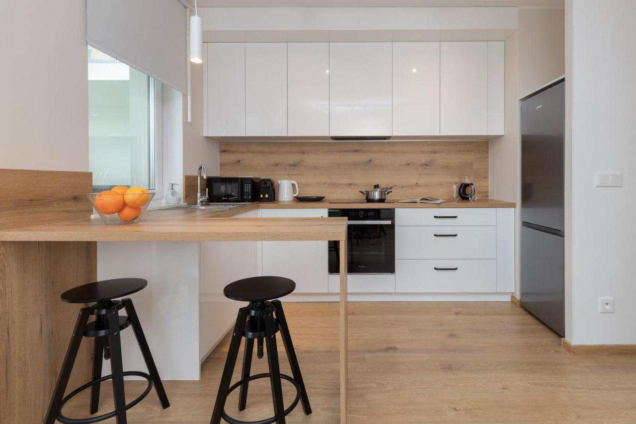 Bright & Stylish Apartment With Balcony 1,5 Km To Gdansk Main City By Noclegi Renters المظهر الخارجي الصورة