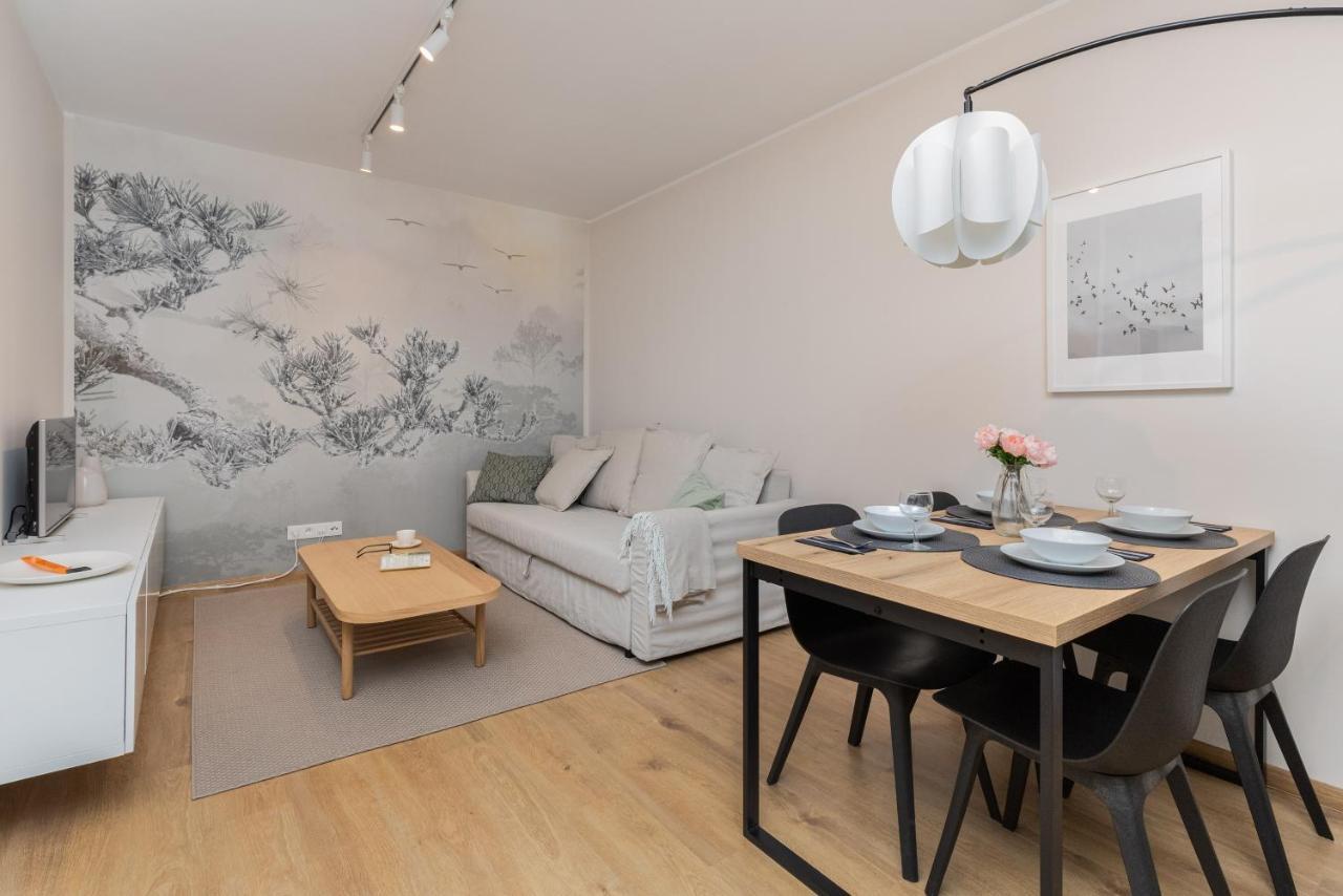 Bright & Stylish Apartment With Balcony 1,5 Km To Gdansk Main City By Noclegi Renters المظهر الخارجي الصورة
